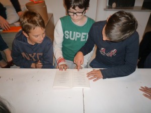 séance de lecture de la pièce